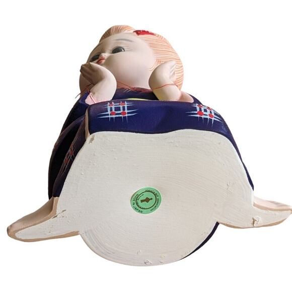 Shojo Girl Japanese Hakata Doll Kumihimo String Art Fukuoka Global Art VTG 80s - Picture 9 of 12